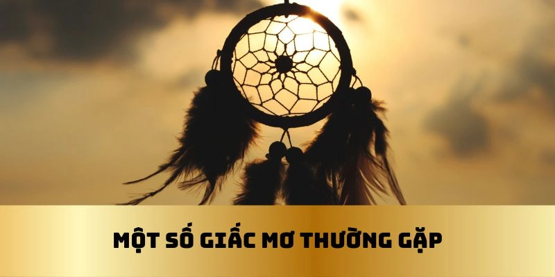 Một số giấc mơ bạn sẽ thường gặp